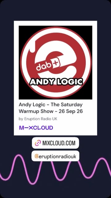 Andy Logic — Reel cover, 26 September 2026