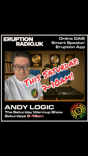Andy Logic — Reel cover, 9 October 2026