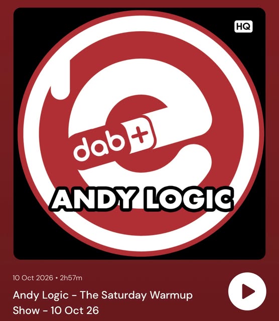 Andy Logic — Instagram photo, 10 October 2026